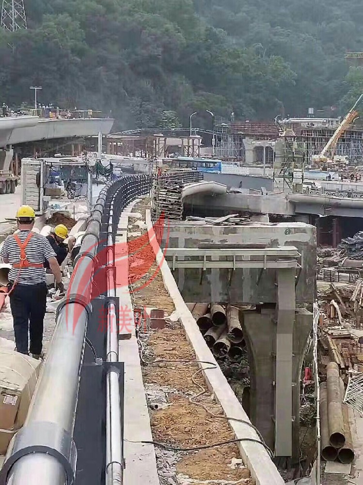 福建三明市不锈钢桥梁护栏项目